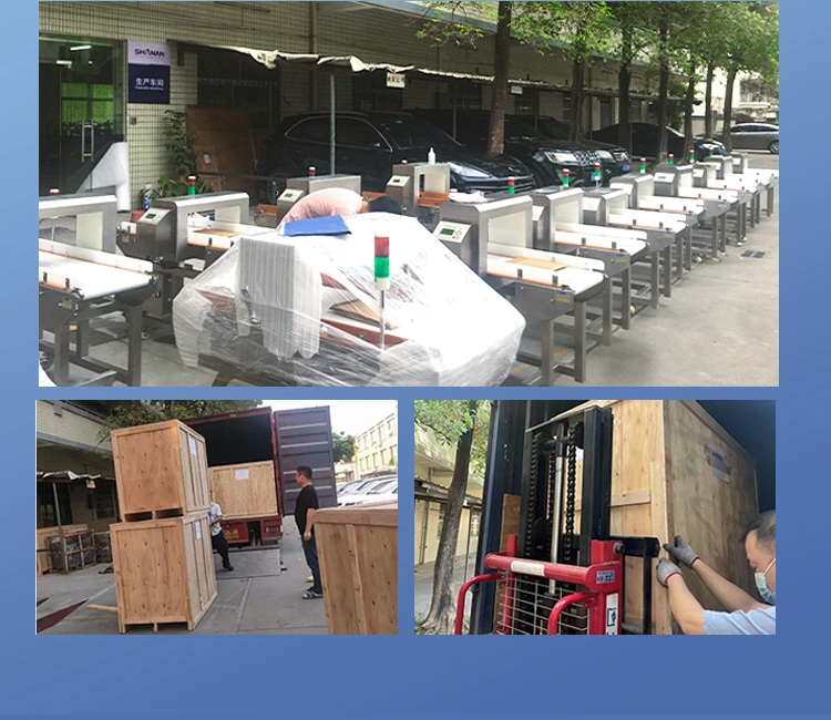 Công nghiệp chế biến thực phẩm dây chuyền vận chuyển đường hầm dò kim loại cho thịt bánh mỳ đồ ăn nhẹ công nghiệp 9