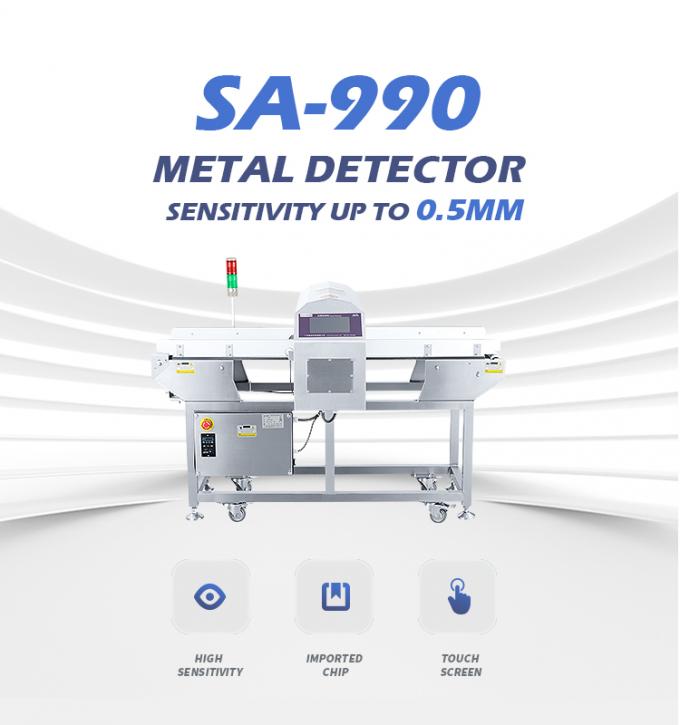 Thiết bị ph&aacute;t hiện kim loại nhạy cao Thực phẩm đ&ocirc;ng lạnh Nhựa h&oacute;a học C&ocirc;ng nghiệp đồ chơi d&acirc;y chuyền vận chuyển Nh&agrave; sản xuất 0
