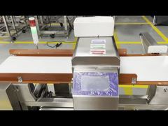 Băng tải tự động Máy dò kim loại cấp thực phẩm công nghiệp An toàn Tùy chỉnh OEM Demo