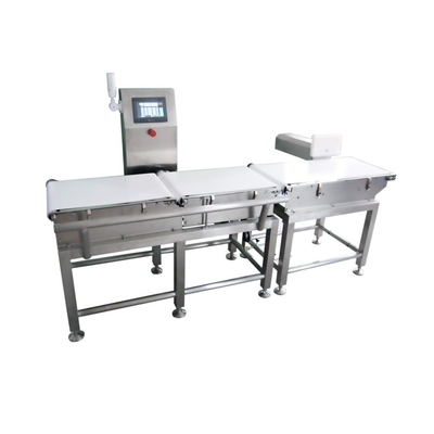 Thực phẩm cân kiểm tra trực tuyến chai có thể cung cấp thép không gỉ cho máy kiểm tra trọng lượng