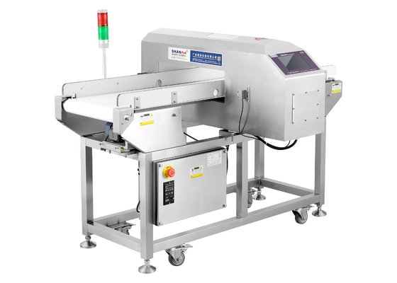 Thiết bị kiểm tra kim loại thực phẩm FDA Máy cắt kim loại có kích thước đường hầm 40 * 12cm