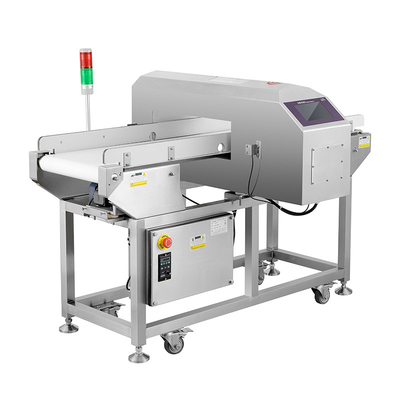 Máy dò kim loại cấp thực phẩm chống nước với nút khẩn cấp Biến tần DC