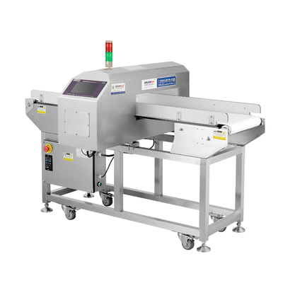 Máy dò kim loại cấp độ cao băng tải thực phẩm có độ nhạy cao cho ngành công nghiệp bánh / thịt
