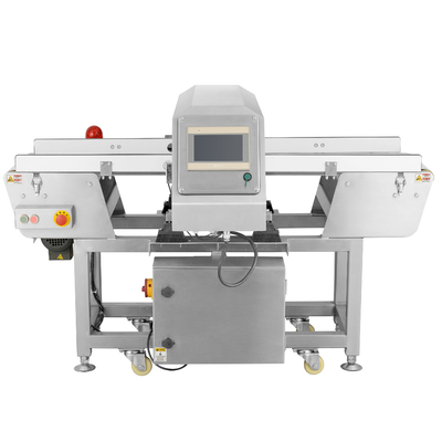 Máy dò kim loại băng tải thực phẩm 304 SUS Chiều cao 700 Mm ± 50 Mm