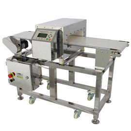 Máy dò kim loại công nghiệp kinh tế với đai băng tải tự động để sản xuất thực phẩm