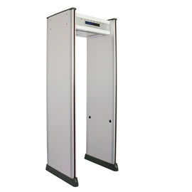 Máy dò kim loại an ninh chuyên nghiệp 50 / 60Hz để kiểm tra lối vào