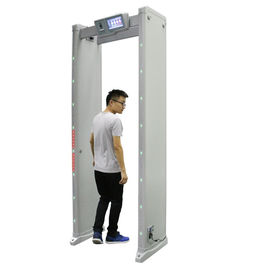 Cổng An ninh Di chuyển Đi qua Máy dò kim loại Cổng An ninh 20W với Báo động Âm thanh / Ánh sáng