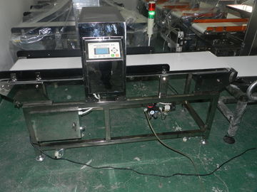 Máy dò kim loại bằng thép không gỉ cấp thực phẩm với băng tải