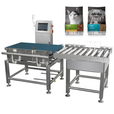 Chiếc dây chuyền vận chuyển công nghiệp chính xác cao Đánh giá cân cân Đánh giá cân cho gói thực phẩm