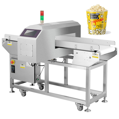 Nhà máy con dấu độ nhạy cao dây chuyền vận chuyển máy dò kim loại cho thực phẩm tùy chỉnh OEM