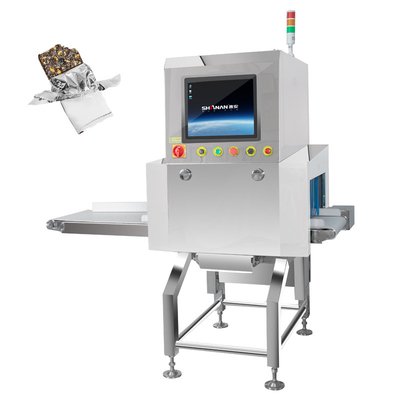 Ngành công nghiệp thực phẩm Máy kiểm tra tia X Độ chính xác cao Quả sô cô la Bánh kẹo Bánh khoai tây Chips ngũ cốc Món ăn nhẹ