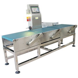 Bộ kiểm tra trọng lượng băng tải không gỉ chính xác để cân và phân loại thực phẩm