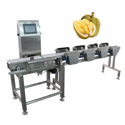 Tốc độ cao, chính xác cao, dây chuyền tự động nhiều giai đoạn phân loại Durian Pulp Fruit Scale