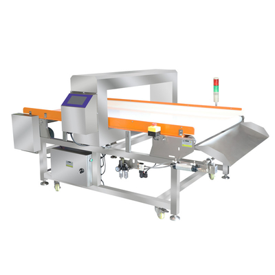 Thực phẩm chính xác Dược phẩm máy dò kim loại Độ nhạy tự động từ chối CE ISO chứng nhận