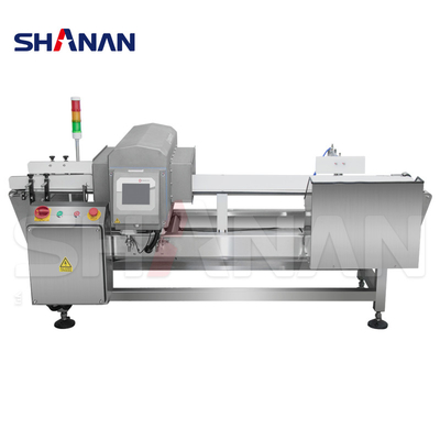 Máy dò kim loại thực phẩm linh hoạt để cải thiện độ nhạy và mức độ phát hiện cao với nhiều tần số