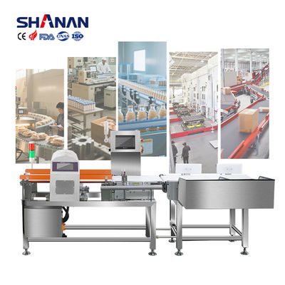 Màn hình cảm ứng IP65 chống nước Checkweigher Conveyor Scale Weight Metal Detector