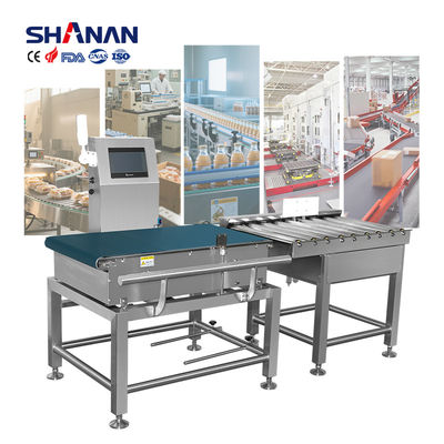 Thiết bị phân loại dây chuyền vận chuyển tự động công nghệ cao để cân đo Kiểm tra trọng lượng phân loại