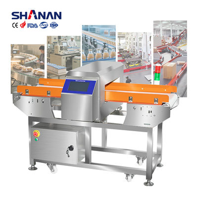 Bộ dò kim loại dây chuyền vận chuyển thép không gỉ tiên tiến cho dung lượng tải 300kg