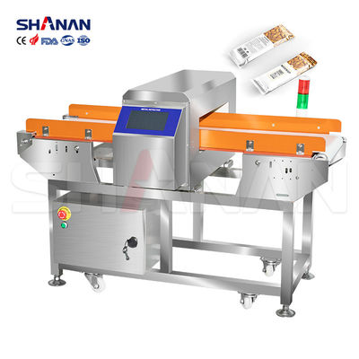 CE Nhà máy Thịt Pizza Thực phẩm đông lạnh tươi An toàn dây chuyền vận chuyển dây tự động loại bỏ dây kim loại máy dò