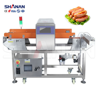 CE ISO Nhà sản xuất máy dò kim loại cho thức ăn bánh vỡ hệ thống loại bỏ tự động dây chuyền vận chuyển đường hầm nhà máy