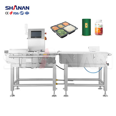 Máy kiểm tra trọng lượng trực tuyến động, Bộ chia trọng lượng, Thực phẩm, Túi nhựa, Sản phẩm đông lạnh, Thùng, Chai, Đồ chơi