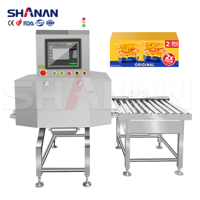 Máy X quang an toàn thực phẩm cho gia cầm cá rau quả phát hiện chất gây ô nhiễm từ chối