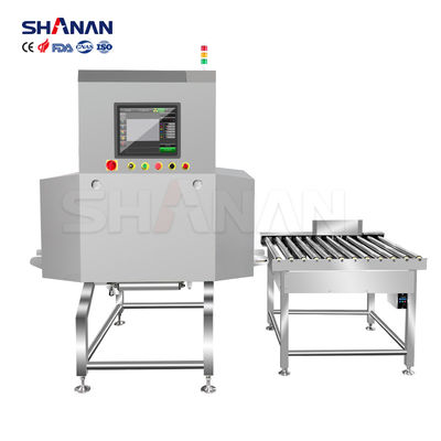 Máy X quang công nghiệp với 600 sản phẩm mỗi phút Tốc độ kiểm tra và chiều rộng conveyor 400mm trong gương SUS304