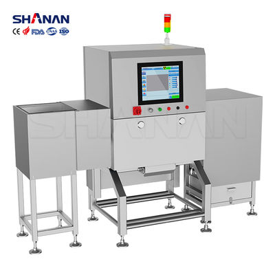 Máy X quang công nghiệp để kiểm soát chất lượng tự động loại bỏ các vật liệu nước ngoài trong hàng hóa đóng gói