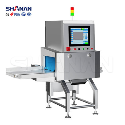 Máy dò dị vật X-quang kim loại, thủy tinh, nhựa, xương trong thực phẩm để kiểm tra an toàn sản phẩm