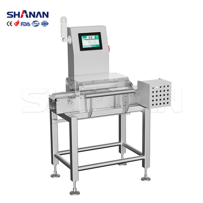 Máy kiểm tra trọng lượng tự động để đo và phân loại trọng lượng nhanh chóng và chính xác với cơ chế loại bỏ