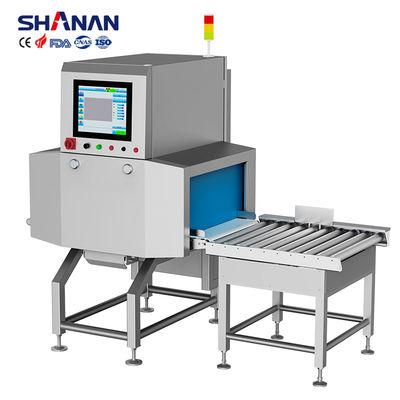 Hệ thống kiểm tra tia X Thiết bị sản phẩm thực phẩm vật nuôi ẩm ướt và khô kim loại thủy tinhX Ray Food Inspection