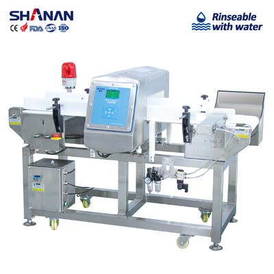 Máy dò kim loại thực phẩm tự động không thấm nước, có thể rửa bằng nước