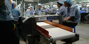 Máy dò kim loại hầm, Máy dò kim loại cảm ứng thực phẩm, HACCP, ISO 9001, CE được chứng nhận