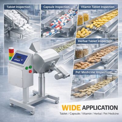 Máy dò kim loại viên nang thuốc sản xuất thuốc tùy chỉnh nhà máy
