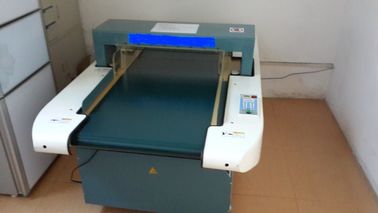 Máy dò kim loại vải băng tải cho may bên trong phát hiện kim