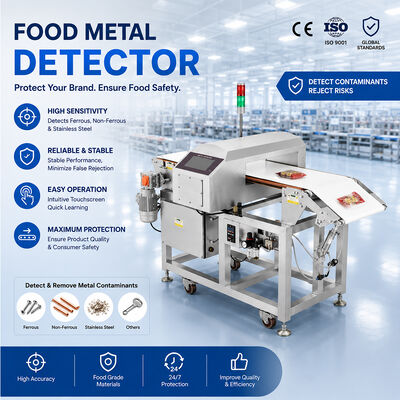 Máy phát hiện kim loại cấp thực phẩm hỗ trợ các quy trình kiểm tra tự động để cải thiện an toàn thực phẩm và giảm rủi ro ô nhiễm