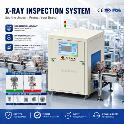 Máy hệ thống kiểm tra tia X công nghiệp có độ chính xác cao với khả năng loại bỏ tự động cho thực phẩm, dược phẩm, sản phẩm điện tử Phát hiện chất gây ô nhiễm vật thể lạ