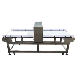 Phát hiện thực phẩm Băng tải Máy dò kim loại nghiêng / Máy dò kim loại vành đai